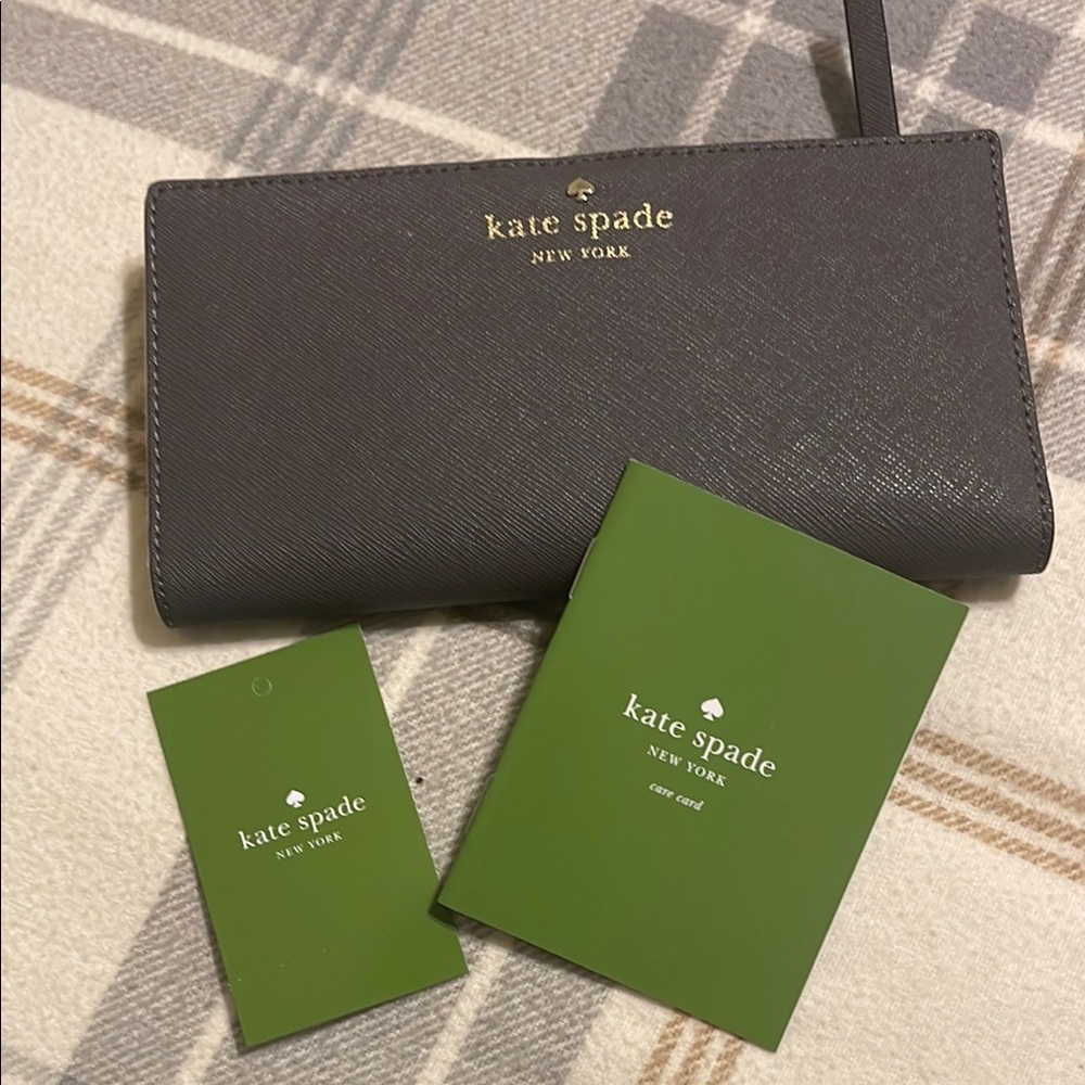 Kate Spade Graphite grey Wallet